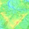 Columbia Lakes topographic map, elevation, terrain