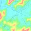 Mandulog topographic map, elevation, terrain