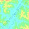 Tessalonica topographic map, elevation, terrain