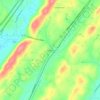 Riceville topographic map, elevation, terrain