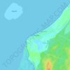 Morombe topographic map, elevation, terrain