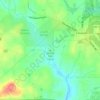 Laurel Hill topographic map, elevation, terrain