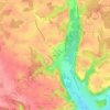 Jailleux topographic map, elevation, terrain