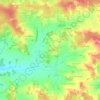 Citole topographic map, elevation, terrain