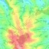Ellerbach bei Taiskirchen im Innkreis topographic map, elevation, terrain