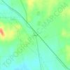 Singleton topographic map, elevation, terrain