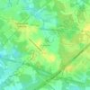 Hillside Terrace topographic map, elevation, terrain