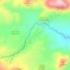 El Abiar topographic map, elevation, terrain