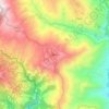 Mirik topographic map, elevation, terrain