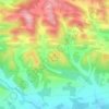 La Rosa topographic map, elevation, terrain