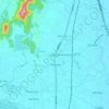 Sóc Sơn topographic map, elevation, terrain