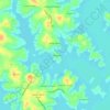 Lakeside Estates topographic map, elevation, terrain