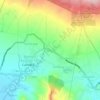 Salugan topographic map, elevation, terrain