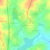 Narayanaghatta topographic map, elevation, terrain