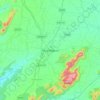 Dharmapuri topographic map, elevation, terrain
