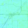 Strathmerton topographic map, elevation, terrain