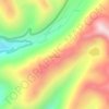 Kunturkunka topographic map, elevation, terrain