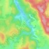 Montgirault topographic map, elevation, terrain