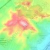 Tossal Gros topographic map, elevation, terrain