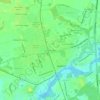 Hurley Heights topographic map, elevation, terrain