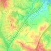 Springwood topographic map, elevation, terrain
