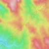 Moonridge topographic map, elevation, terrain