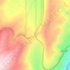 Conway Summit topographic map, elevation, terrain