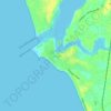 Chaliyam topographic map, elevation, terrain