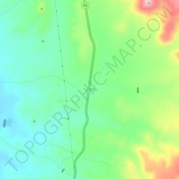 Gormodo topographic map, elevation, terrain