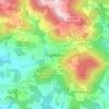 Riggerding topographic map, elevation, terrain