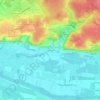 Les Loges topographic map, elevation, terrain