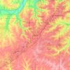 Olathe topographic map, elevation, terrain