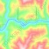 Hoyt topographic map, elevation, terrain