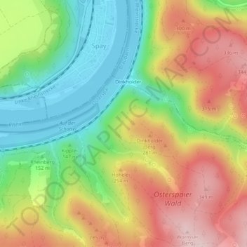 Gesäss topographic map, elevation, terrain