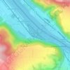 Geysir Andernach topographic map, elevation, terrain