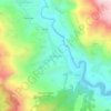 Bhakunde topographic map, elevation, terrain