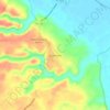 Itaporanga topographic map, elevation, terrain