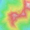 Green Mountain topographic map, elevation, terrain