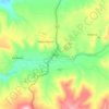 Agula topographic map, elevation, terrain
