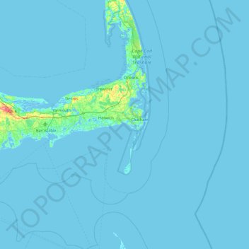 Kolb Rock topographic map, elevation, terrain