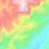 Kalumpang topographic map, elevation, terrain