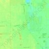 Ottawa Lake topographic map, elevation, terrain