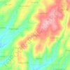 Saino topographic map, elevation, terrain