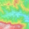 Caschino topographic map, elevation, terrain