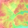 La Lèque topographic map, elevation, terrain