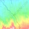 Gitgit topographic map, elevation, terrain