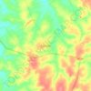 Carlinda topographic map, elevation, terrain