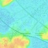 Blactot topographic map, elevation, terrain