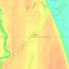 Coulter topographic map, elevation, terrain