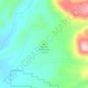 Sacred Mountain topographic map, elevation, terrain